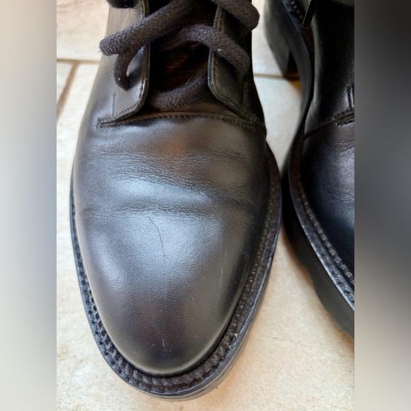 Alexander Wang Black Combat Boots sz 36.5. - Picture 8 of 13